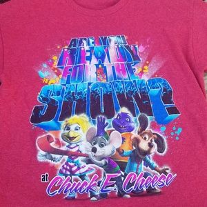 Youth medium Chucky Cheese shirt
